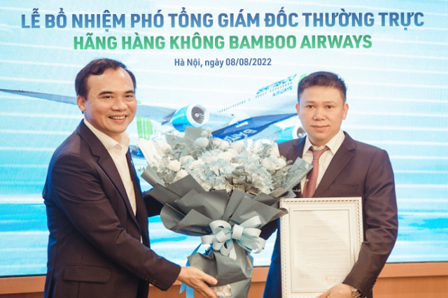 Bamboo Airways bổ nhiệm Phó Tổng Giám đốc Thường trực và tổ chức Đại hội đồng cổ đông bất thường