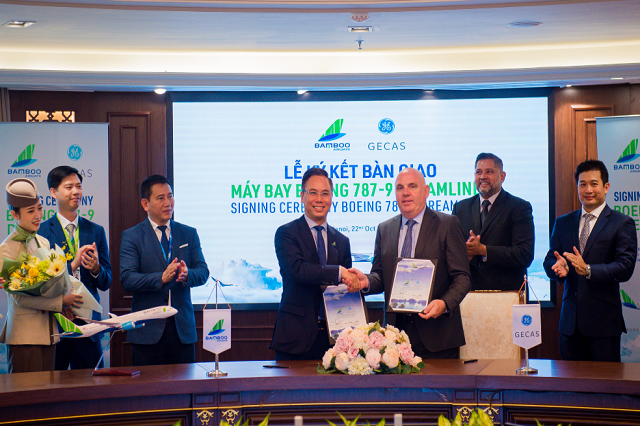 Bamboo Airways chính thức nhận hai máy bay Boeing 787-9 Dreamliner