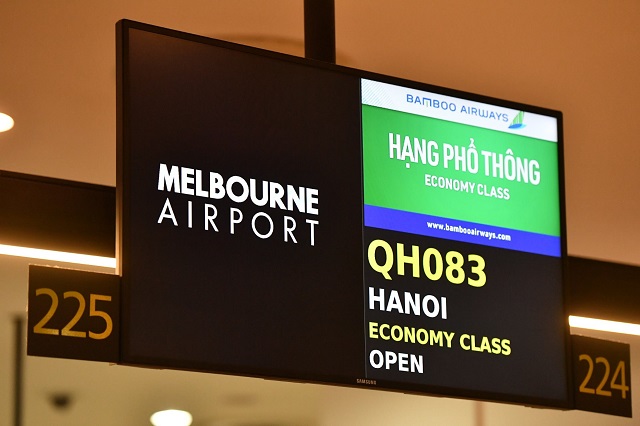 Bamboo Airways – hãng bay đầu tiên khai thác hành trình từ Hà Nội đi Melbourne