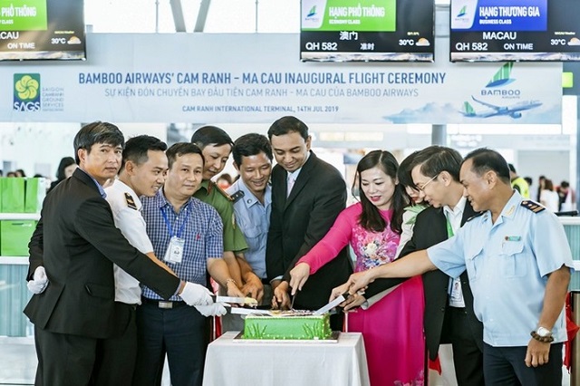 Bamboo Airways khai thác chuyến bay Cam Ranh – Ma Cao