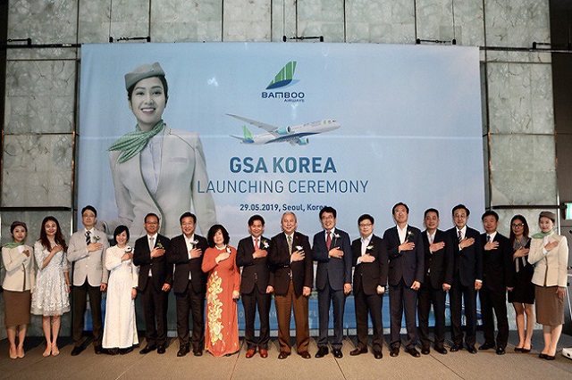 Chính thức ra mắt Tổng đại lý Bamboo Airways tại Hàn Quốc