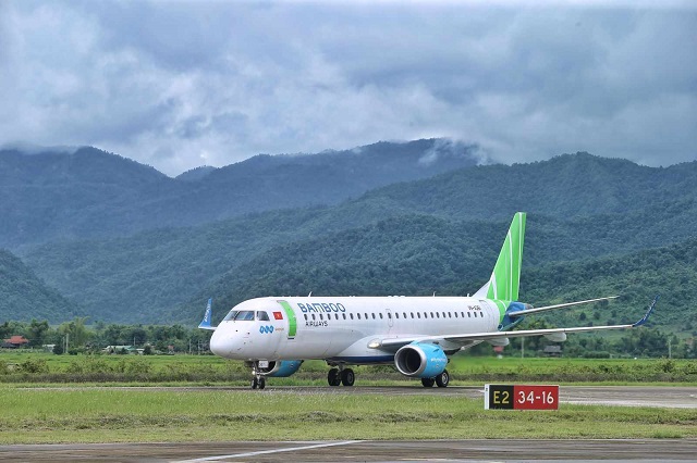 Chuyến bay Bamboo Airways khởi đầu trang sử mới cho ngành hàng không Điện Biên
