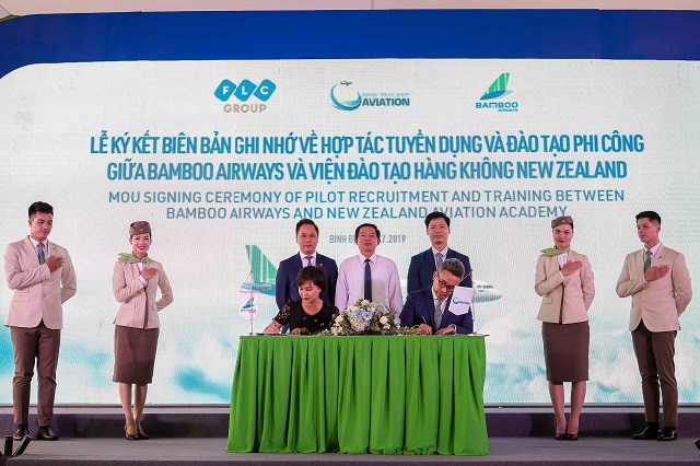 Lý do Bamboo Airways hợp tác đào tạo hàng không với New Zealand