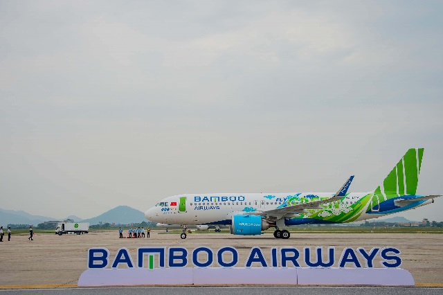 Máy bay Airbus A320neo đầu tiên vừa gia nhập đội bay của Bamboo Airways
